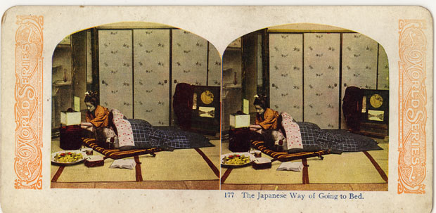 World Series. 177. The Japanese Way of Going to Bed.